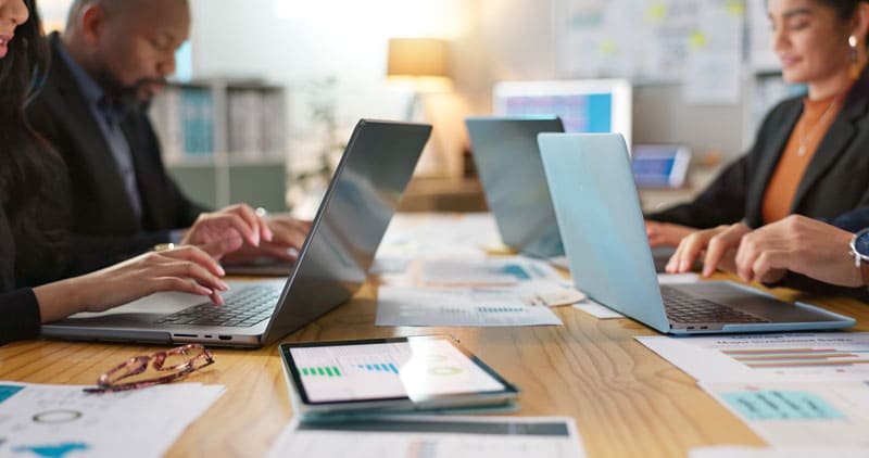 Business laptops and end user devices